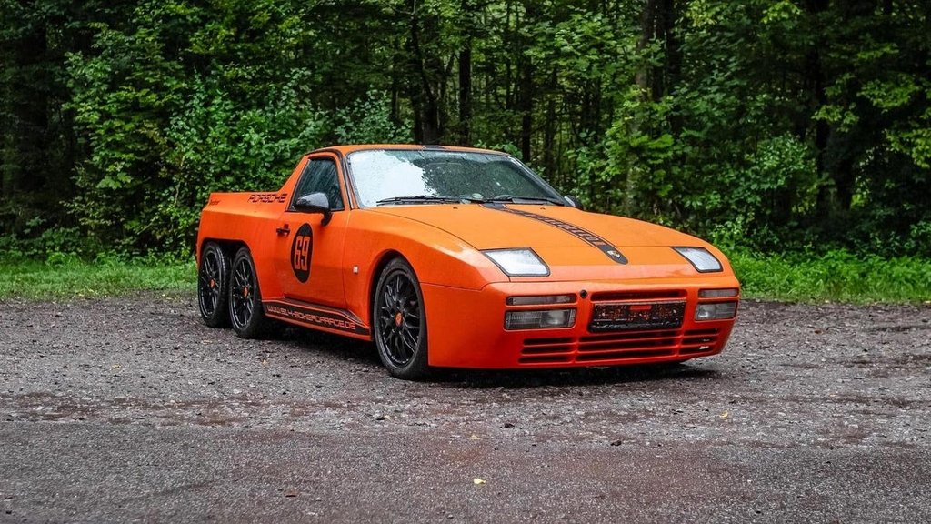 Eenzegaartegen sech-Rad Porsche 944 Pickup