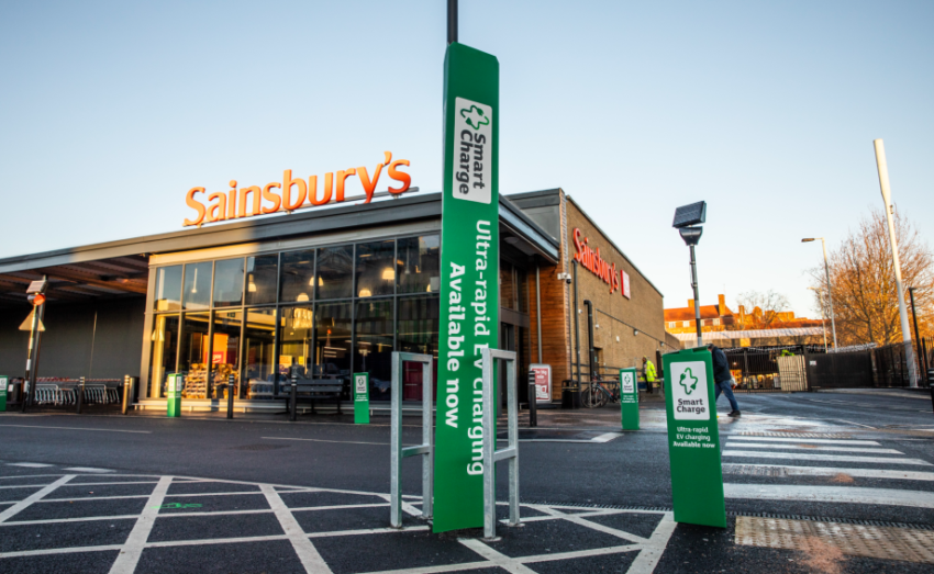 Sainsbury’s Smart Charge an Allstar Netz