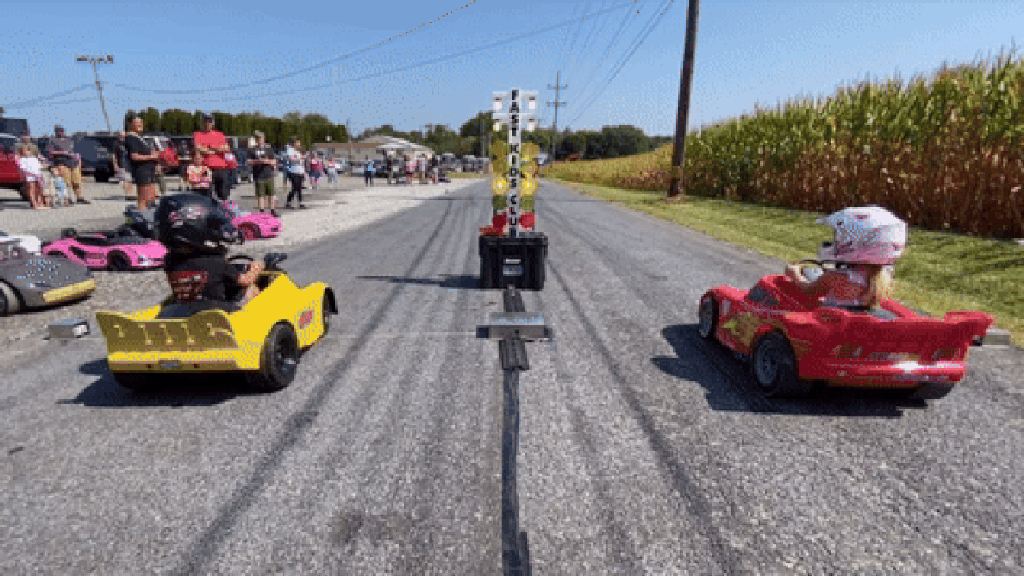 Vader maakt Power Wheels 48 km/u snel